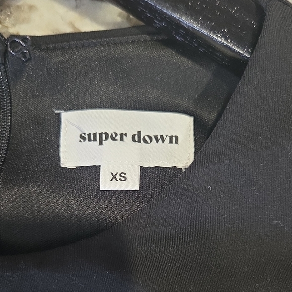 Superdown Split Mini Dress With Ring - Picture 2 of 6